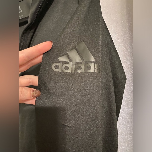 Adidas Lightweight 1/4 Zip Pullover Freelift Climalite - Picture 6 of 8